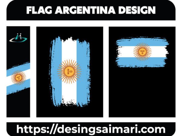 FLAG ARGENTINA DESIGN
