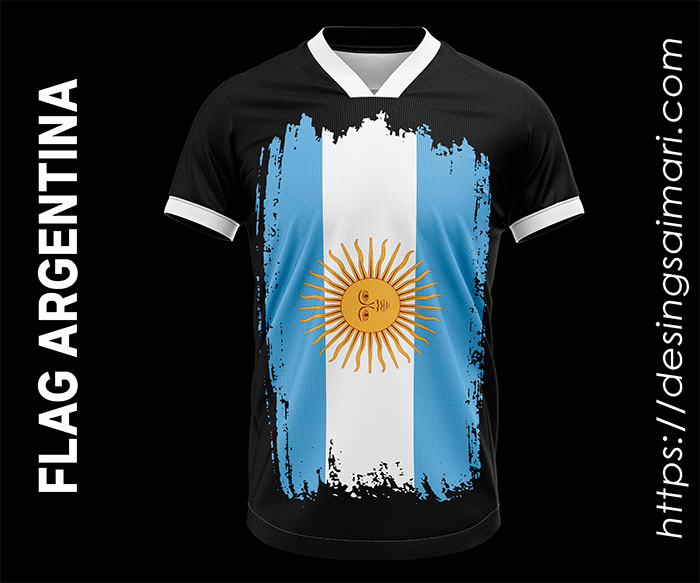 FLAG ARGENTINA DESIGN