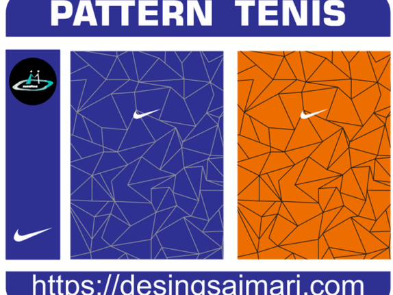 Pattern Blue Tenis 2022