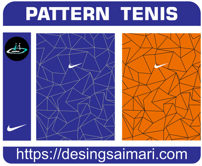 Pattern Blue Tenis 2022