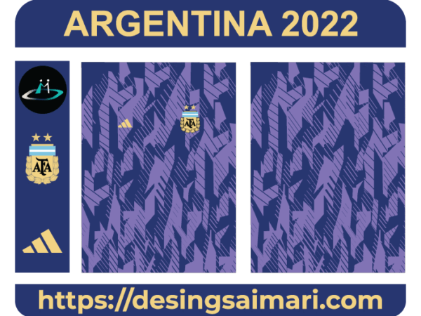 Design Argentina 2022-23 Vector Free Download