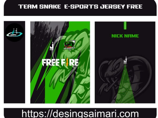 Team Snake E-Sports Jersey Free