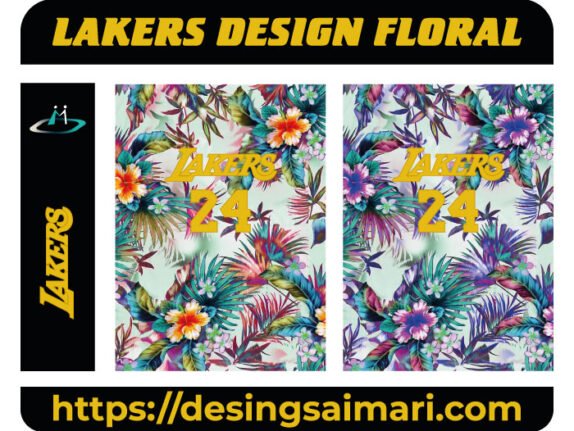 LAKERS DESIGN FLORAL