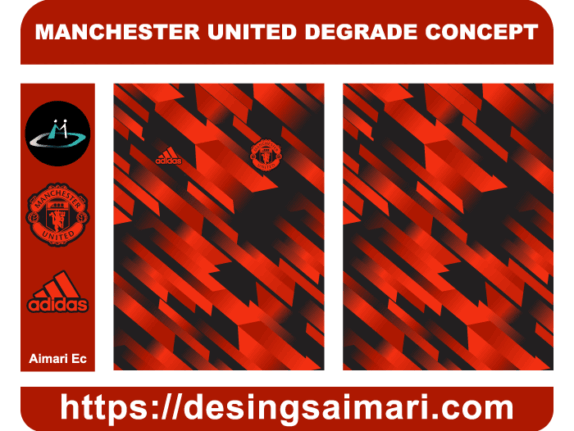 Manchester United Degrade Rojo Concept