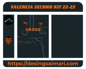 VALENCIA SECOND KIT 22-23