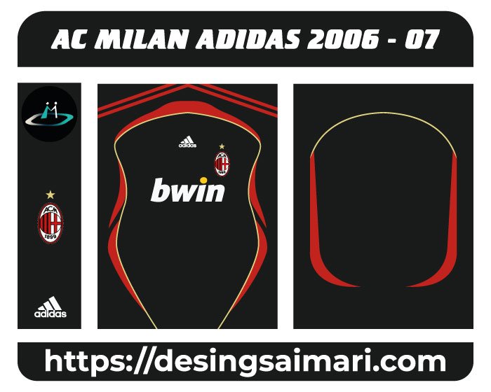 AC MILAN ADIDAS 2006 -07