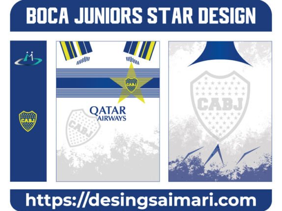 BOCA JUNIORS STAR DESIGN