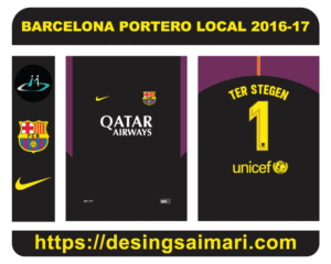 Barcelona Portero Local 2016-17