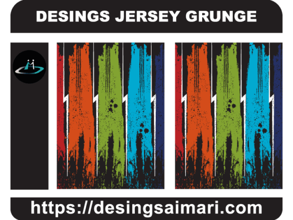 DESINGS VECTOR JERSEY GRUNGE