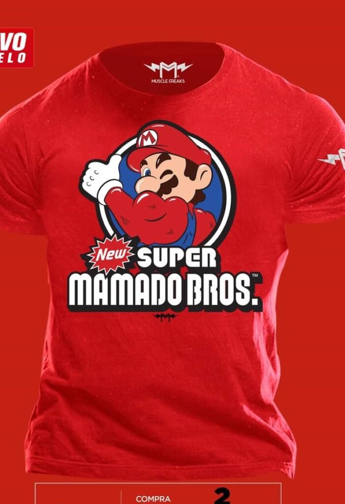 SUPER MAMADO BROS DESIGN