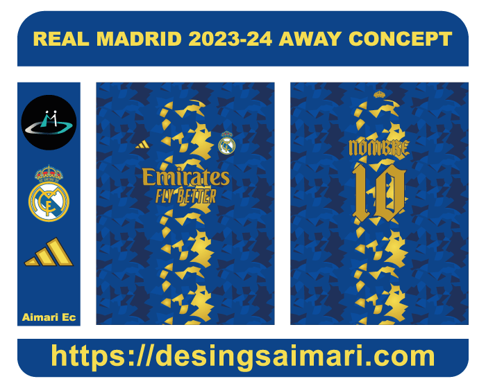 Real Madrid 2023-24 Away Concept