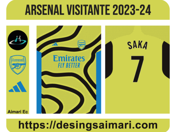 Arsenal Visitante 2023-24 eFootball