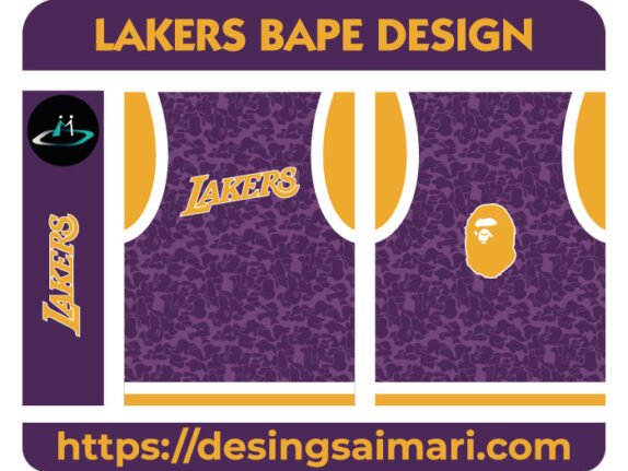 LAKERS BAPE DESIGN