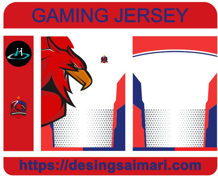 Águila Camiseta Gaming Jersey
