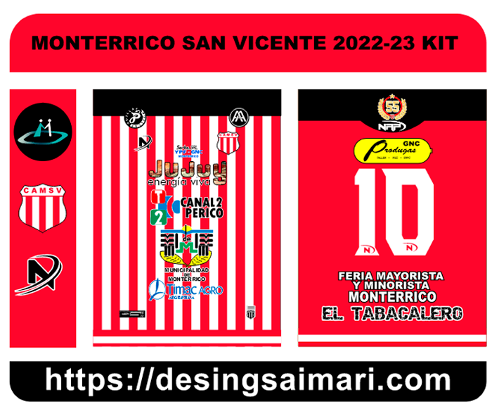 MONTERRICO SAN VICENTE KIT 2022-23