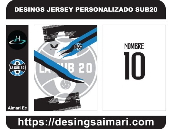 DESINGS JERSEY PERSONALIZADO SUB20