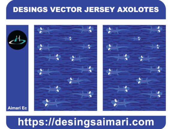 DESINGS VECTOR JERSEY AXOLOTES