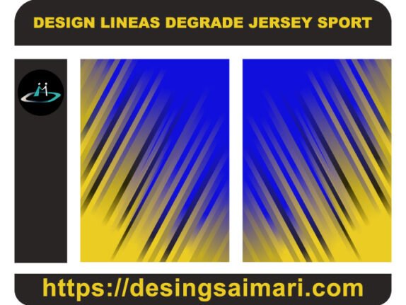 DESIGN LINEAS DEGRADE JERSEY SPORT