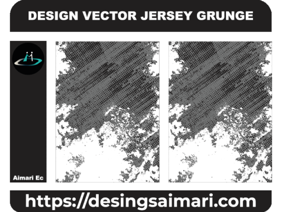 DESIGN VECTOR JERSEY GRUNGE