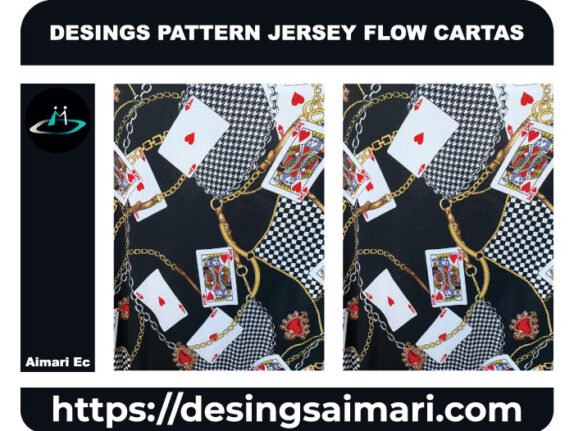 DESINGS PATTERN JERSEY FLOW CARTAS