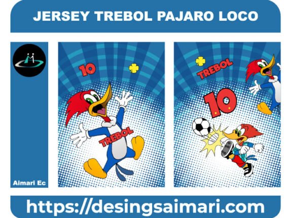 JERSEY TREBOL PAJARO LOCO