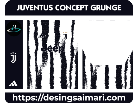 JUVENTUS CONCEPT GRUNGE