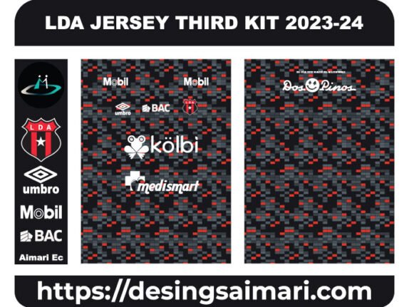 LDA JERSEY THIRD KIT 2023-24