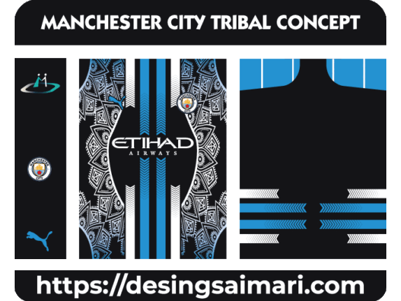 MANCHESTER CITY TRIBAL CONCEPT