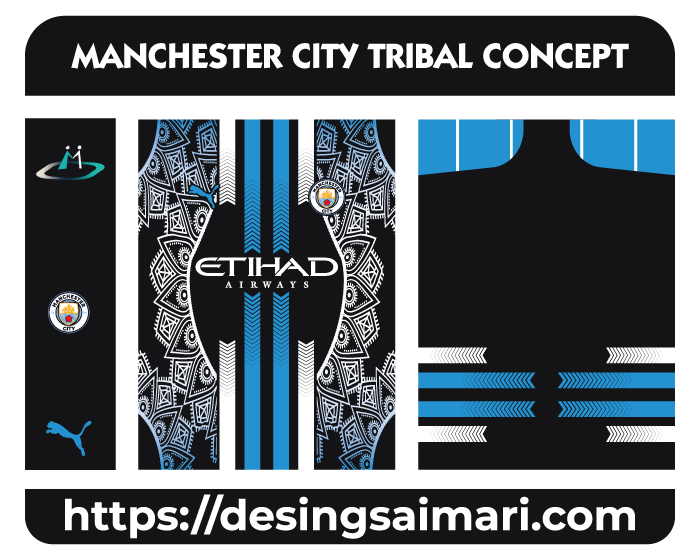 MANCHESTER CITY TRIBAL CONCEPT