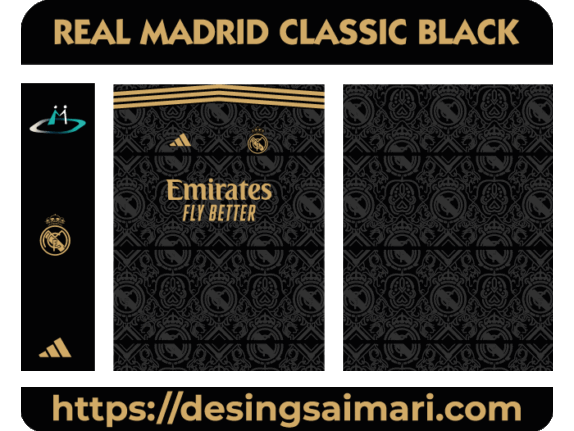 REAL MADRID CLASSIC BLACK