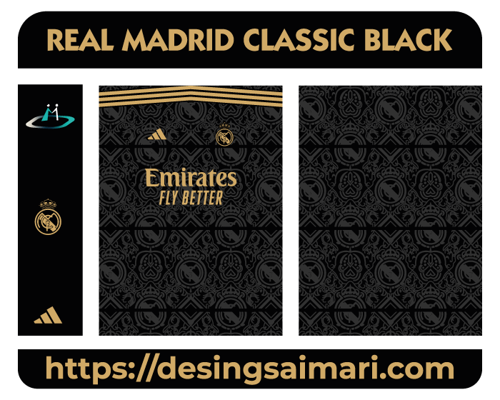 REAL MADRID CLASSIC BLACK