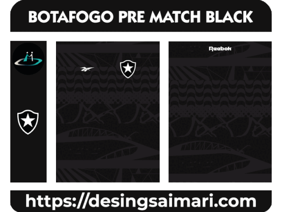 BOTAFOGO PRE MATCH BLACK