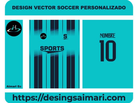 DESIGN VECTOR SOCCER PERSONALIZADO