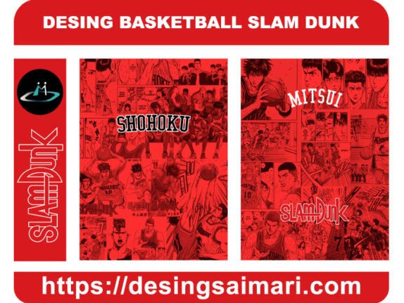 DESING BASKETBALL SLAM DUNK CONCEPT