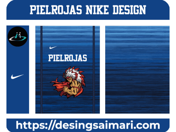 PIELROJAS NIKE DESIGN