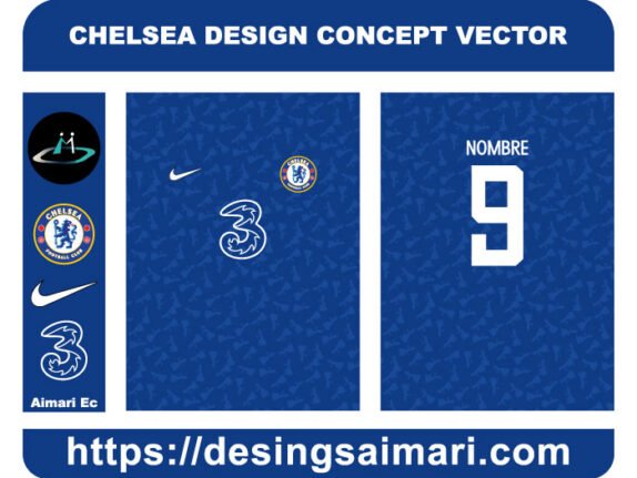 CHELSEA FC DESIGN CONCEPT VECTOR