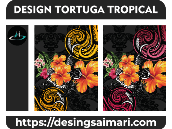 DESIGN TORTUGA TROPICAL