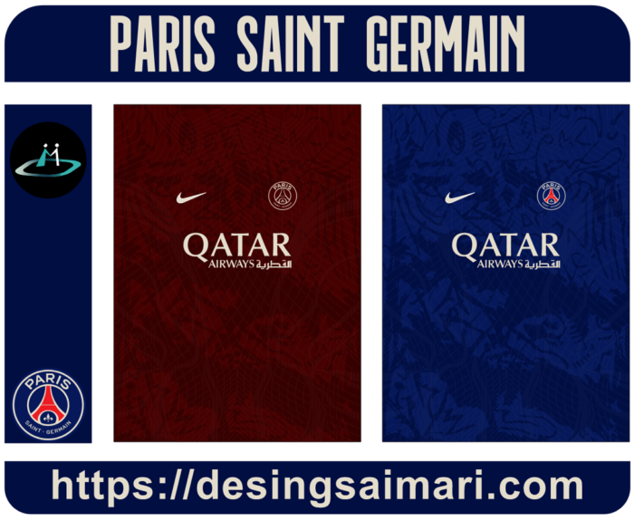 Paris Saint Germain 2023 Concept Grunge