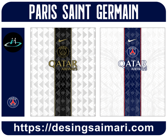 Paris Saint Germain 2023 Concept Geometric