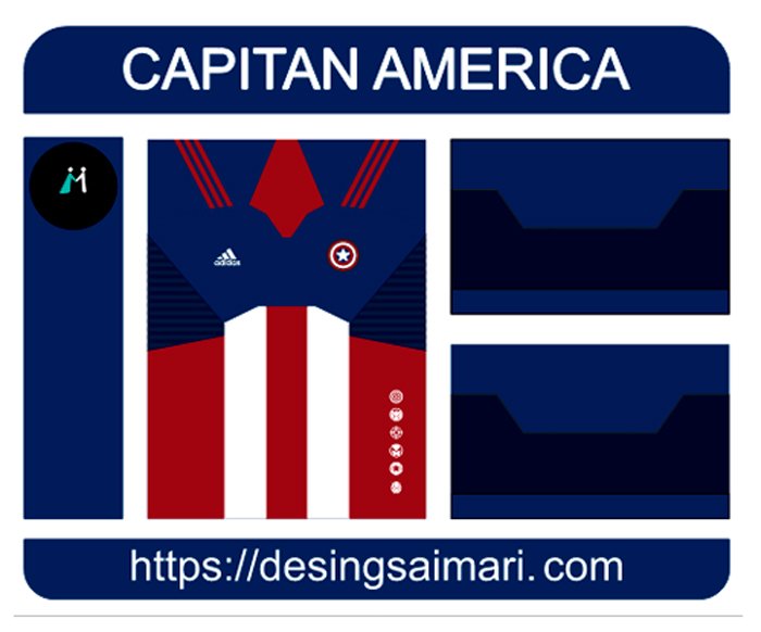 Capitan América Diseño Desings