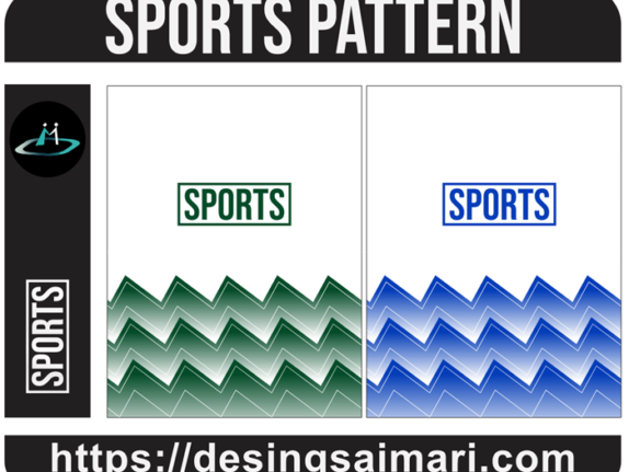 Sports Pattern Geometrics Degardes