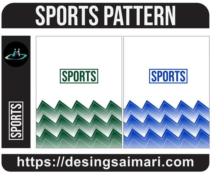 Sports Pattern Geometrics Degardes