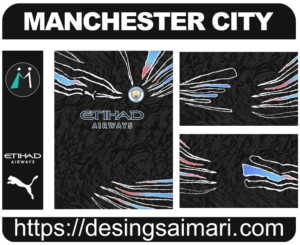 Manchester City Concept Grunge 2023
