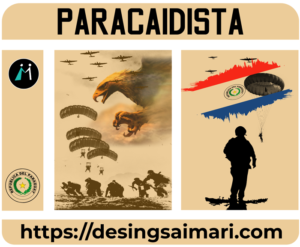 Paracaidista Paraguay Grunge