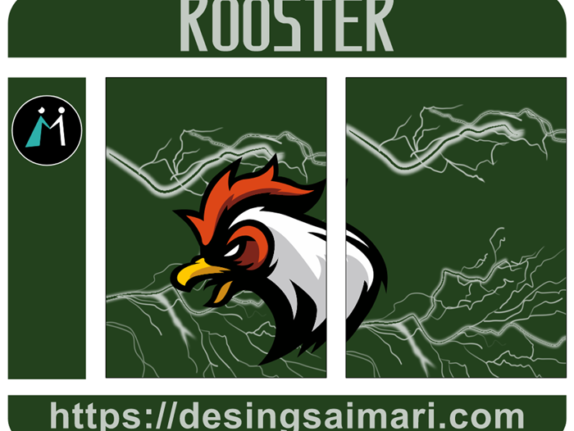 Rooster Flash of lightning