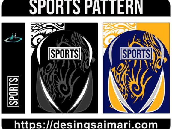 Sports Damask Black 2023