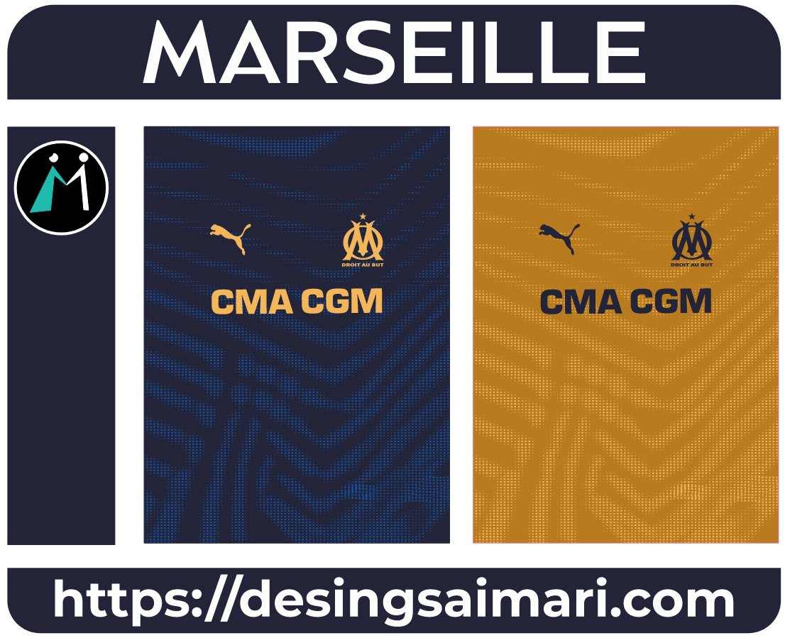 Olympique Marseille Third Concept 2023