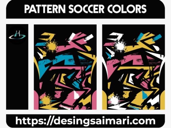 Pattern Soccer Colors