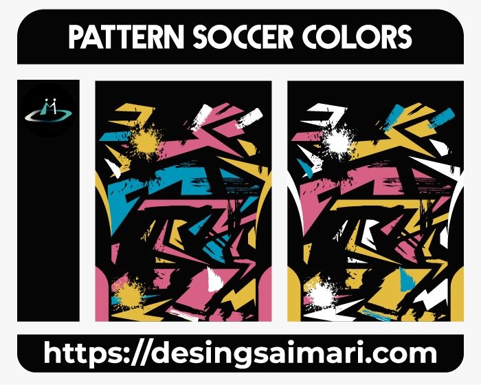 Pattern Soccer Colors