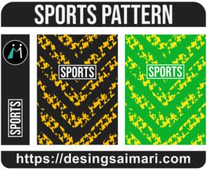 Sports Patterns Irregular Geometrics